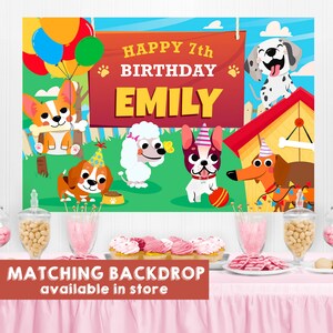 Puppy Dog Birthday Party/ Puppy Themed Pawty/ Dog Themed Party/ Pet Shop Birthday Party