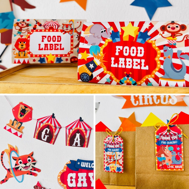 Circus Party Decoration, Birthday Carnival, School Carnival Party Decoration | The Greatest Showman Party, The Greatest Show on Earth, Magician Party, Magic Show Party Decor