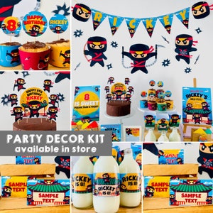 Ninja Party/ Samurai Party/ Ninja Lego Party/  Martial Arts Party/ Karate Party