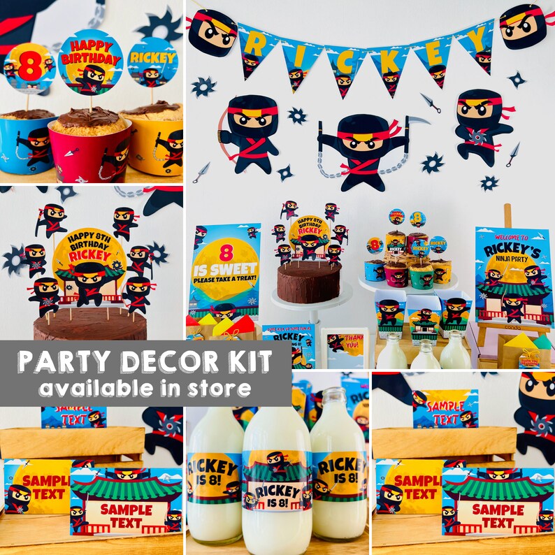 Ninja Party/ Samurai Party/ Ninja Lego Party/  Martial Arts Party/ Karate Party