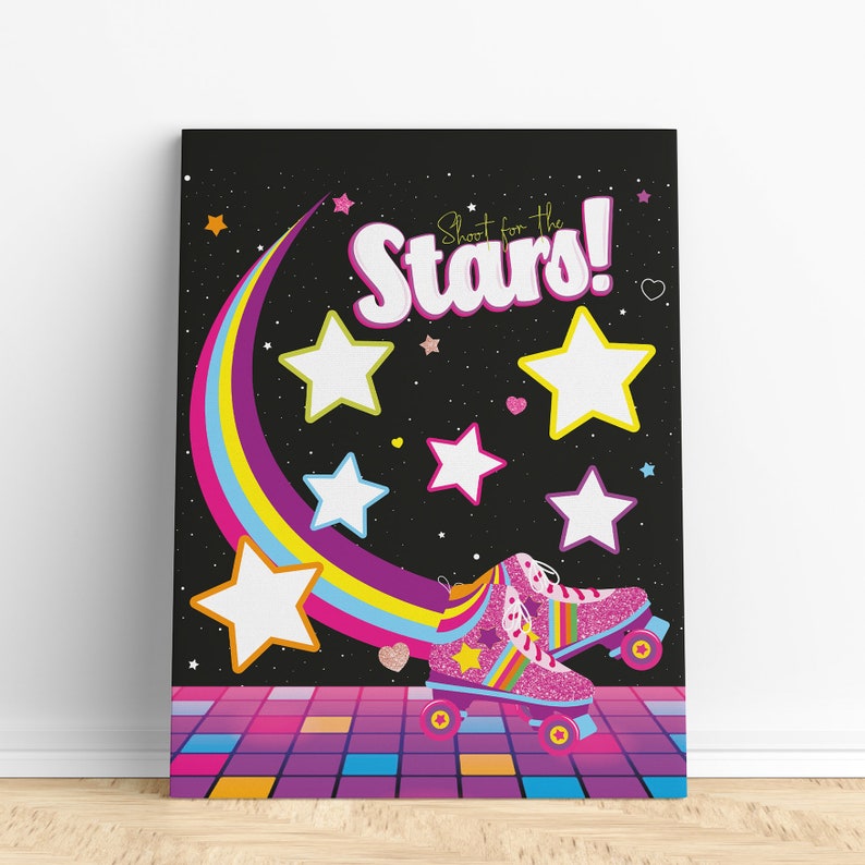 Roller Skating Party Toss Game