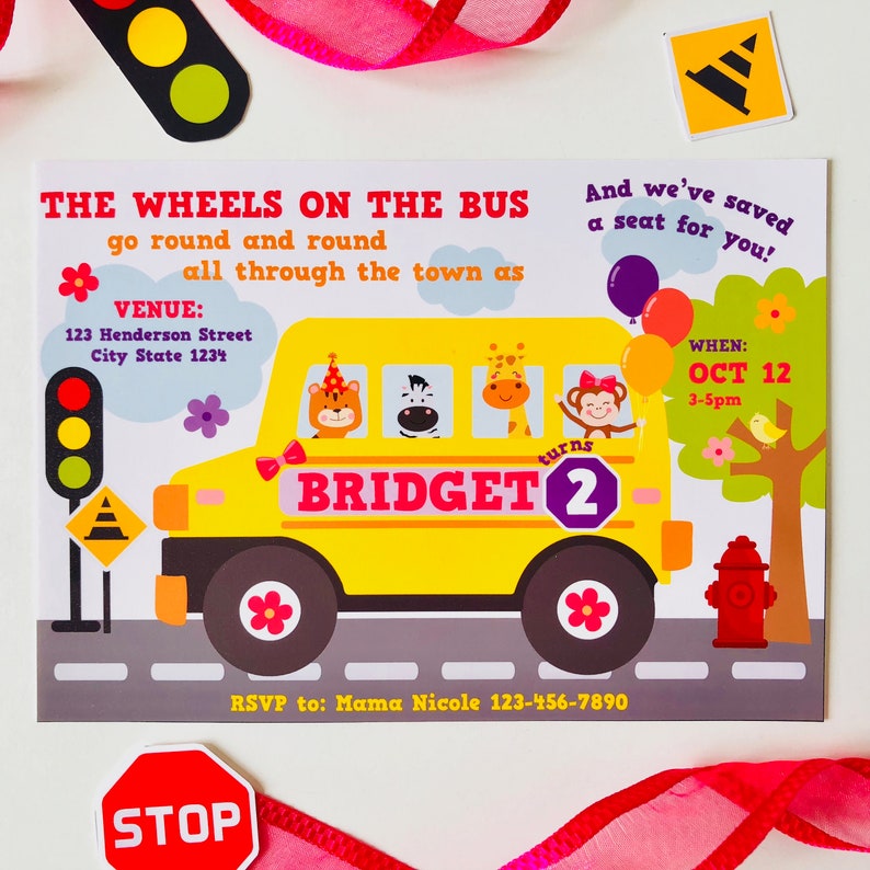 Wheels on the Bus Party