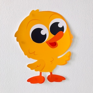 Five Little Ducks Cut Out/ 5 Little Ducks Party Decor Printable