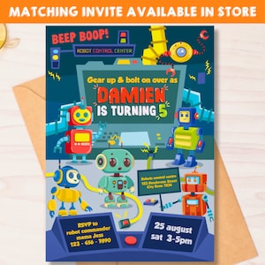 Robots Science Lab Party