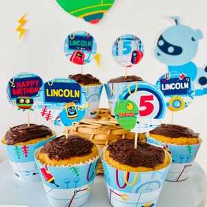 Robots Science Party Decorations/ Robot Birthday Party Decor