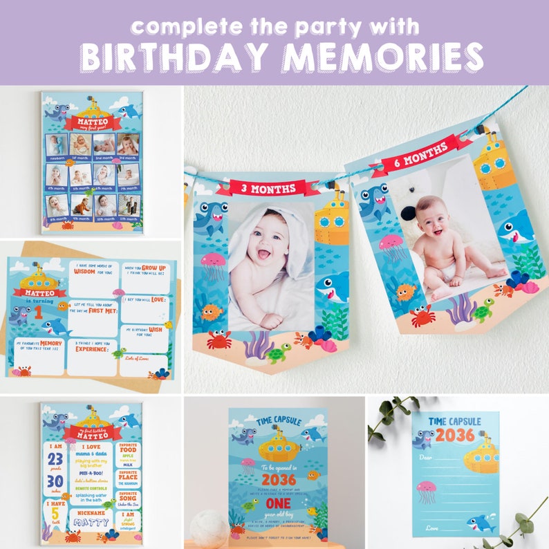 Yellow Submarine Party Photo Booth Printable/ Yellow Submarine Etsy