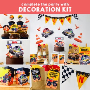 Monster Truck Party Monster Jam Birthday Party
