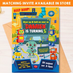 Robots Science Lab Party