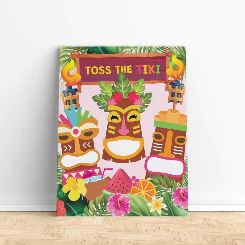 Hawaiian Luau Party Game and Activity