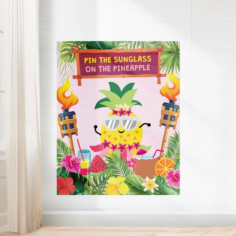 Hawaiian Luau Party Game and Activity