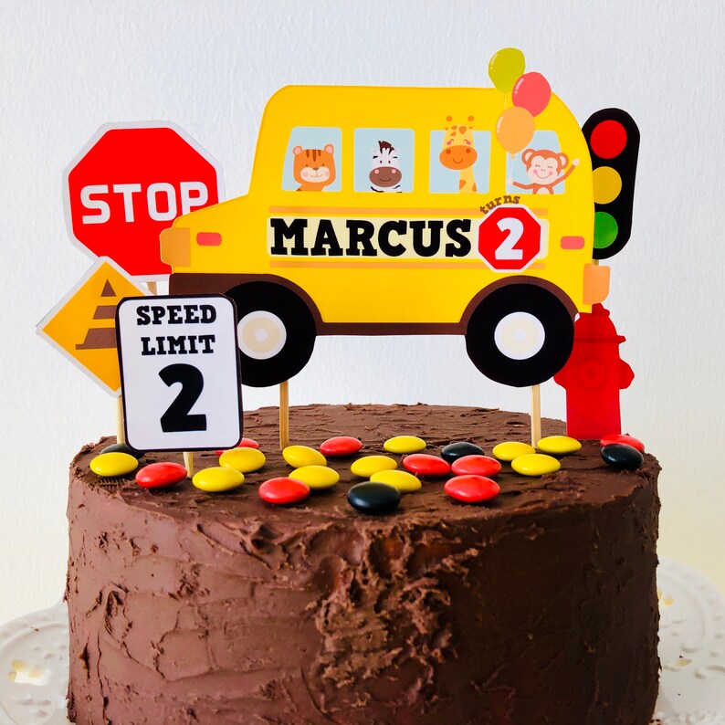 Wheels on the Bus Birthday Editable Party Kit Printables Wheels on the Bus Birthday Editable Party Kit Printables