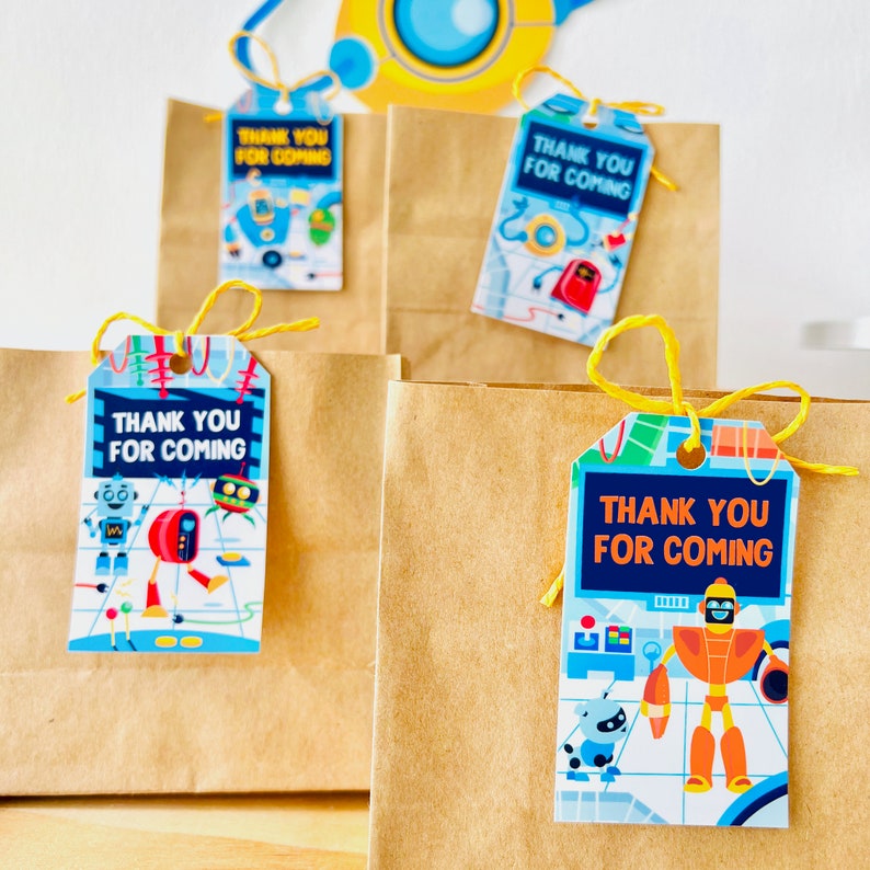 Robots Science Party Decorations/ Robot Birthday Party Decor