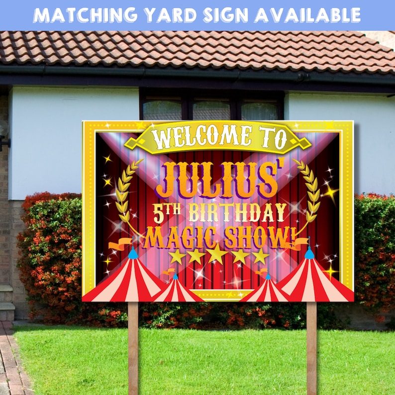 Magic Show Party/ Greatest Showman Party/ Circus Party/ Magician Party