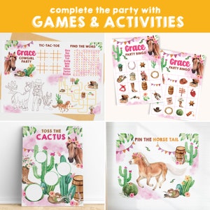 Horse Party Cowgirl Birthday Party