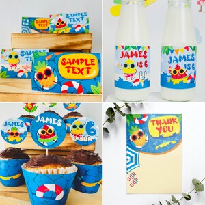 Summer Pool Party Decorations/ Water Slide Beach Birthday Party Decor