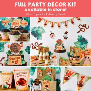 Indiana Jones Party Adventure Explorer Birthday Party