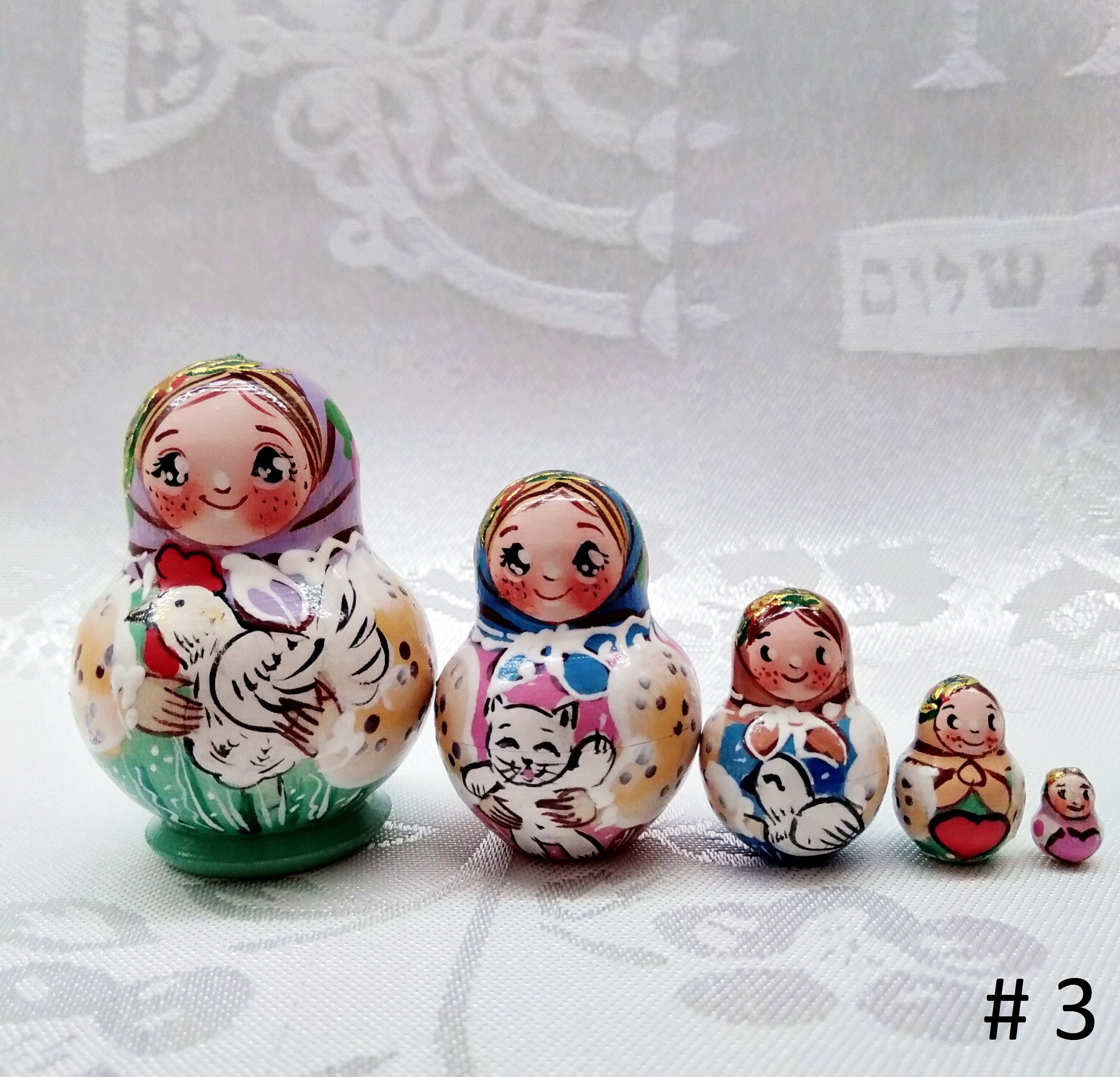 50 piece russian nesting dolls
