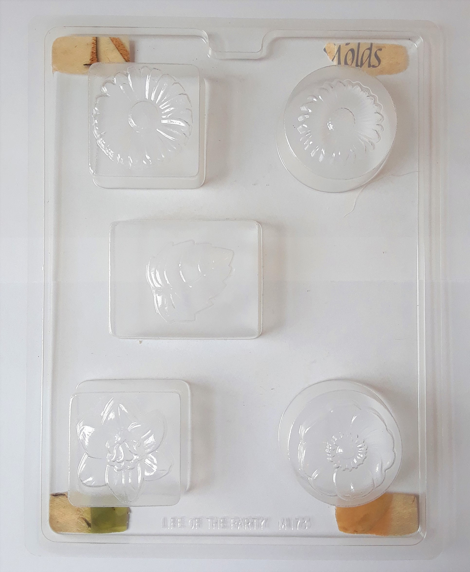 Mixed Lot of Plastic Soap Molds/Used/Basic Etsy