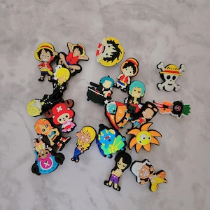 Ocean adventure anime shoe charms