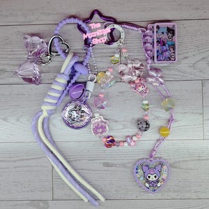 Kuku Keychain – Handmade Sanrio-Inspired Charm for Ita Bags, Cosplay & Gifts
