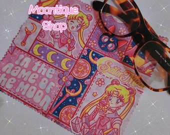 Anime | Magical Girl | Moon Crystal Glasses Cleaning Cloth