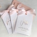 Vellum foiled thank you cards, mini bridesmaid cards, thank you for being my, 4x3 inch, rose gold, gold, silver, pink foil 