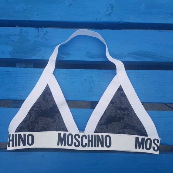 reworked moschino bralette