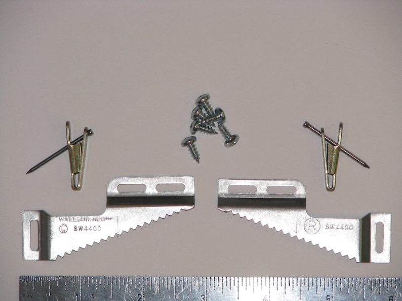 Wallbuddies™ Wall Buddies Wood Picture Frame Hanging System Etsy