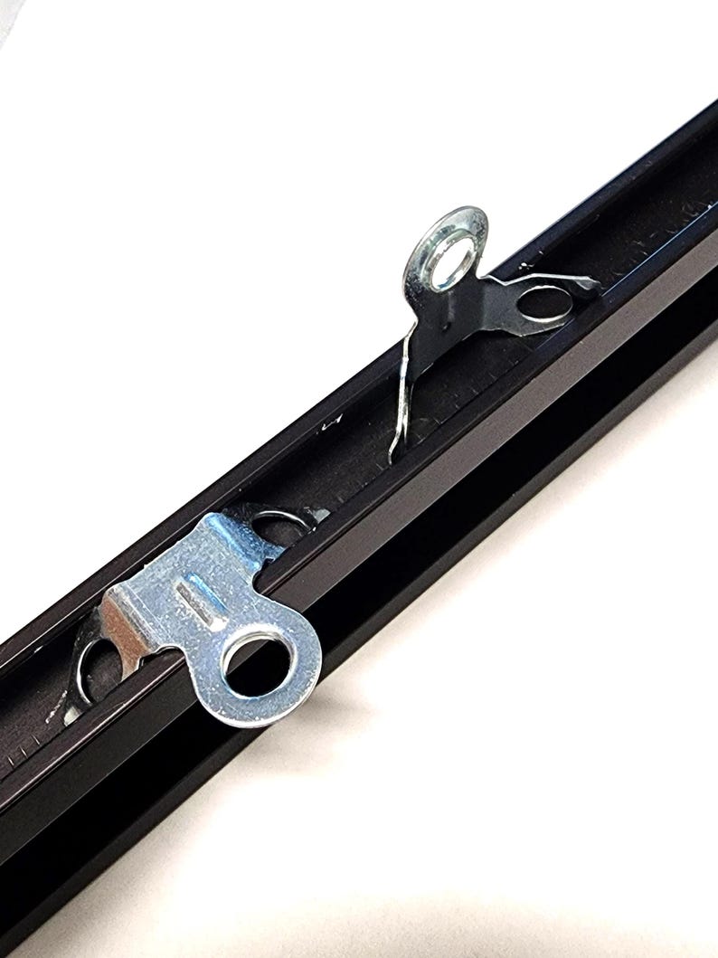 Snap Hanger, Metal Aluminum Frame Hardware, Genuine Nielsen®, 50, 100 pack image 6