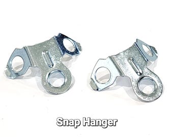 Snap Hanger, Metal Aluminum Frame Hardware, Genuine Nielsen®,  10, 24 Packs