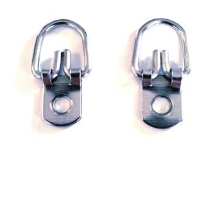 Picture Frame Hanger, Nickel-Plated Steel, Small/medium, Pro Quality, Shipping Incl