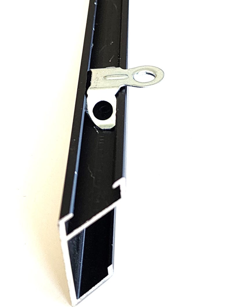 Snap Hanger, Metal Aluminum Frame Hardware, Genuine Nielsen®, 50, 100 pack image 5