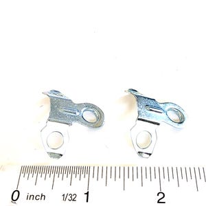 Snap Hanger, Metal Aluminum Frame Hardware, Genuine Nielsen®, 50, 100 pack image 3