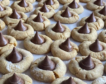 Fresh Baked Peanut Butter Blossom Cookies 1 Doz