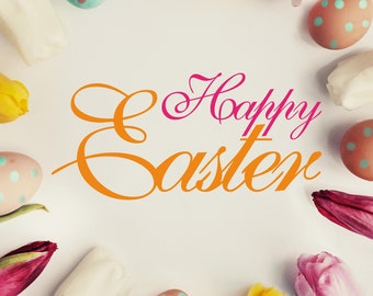 Spring Svg, Easter Svg file, Happy easter Svg, Easter clipart, Happy easter clipart, Easter Svg for women, Easter Svg for cricut
