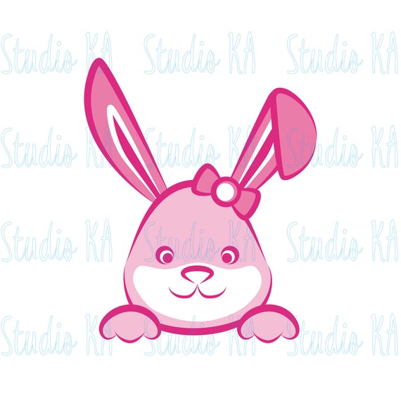 Download Girls Easter Bunny Svg Easter Signs Bunny Easter Svg File Etsy