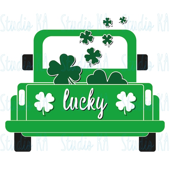 Free Free 108 Truck With Shamrocks Svg SVG PNG EPS DXF File
