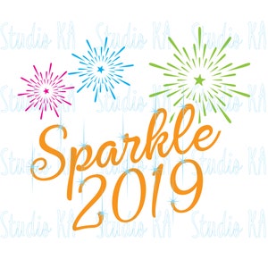 2019 Svg, 2019 New year Svg cut file, New year party Svg, New year&#39;s eve Svg file