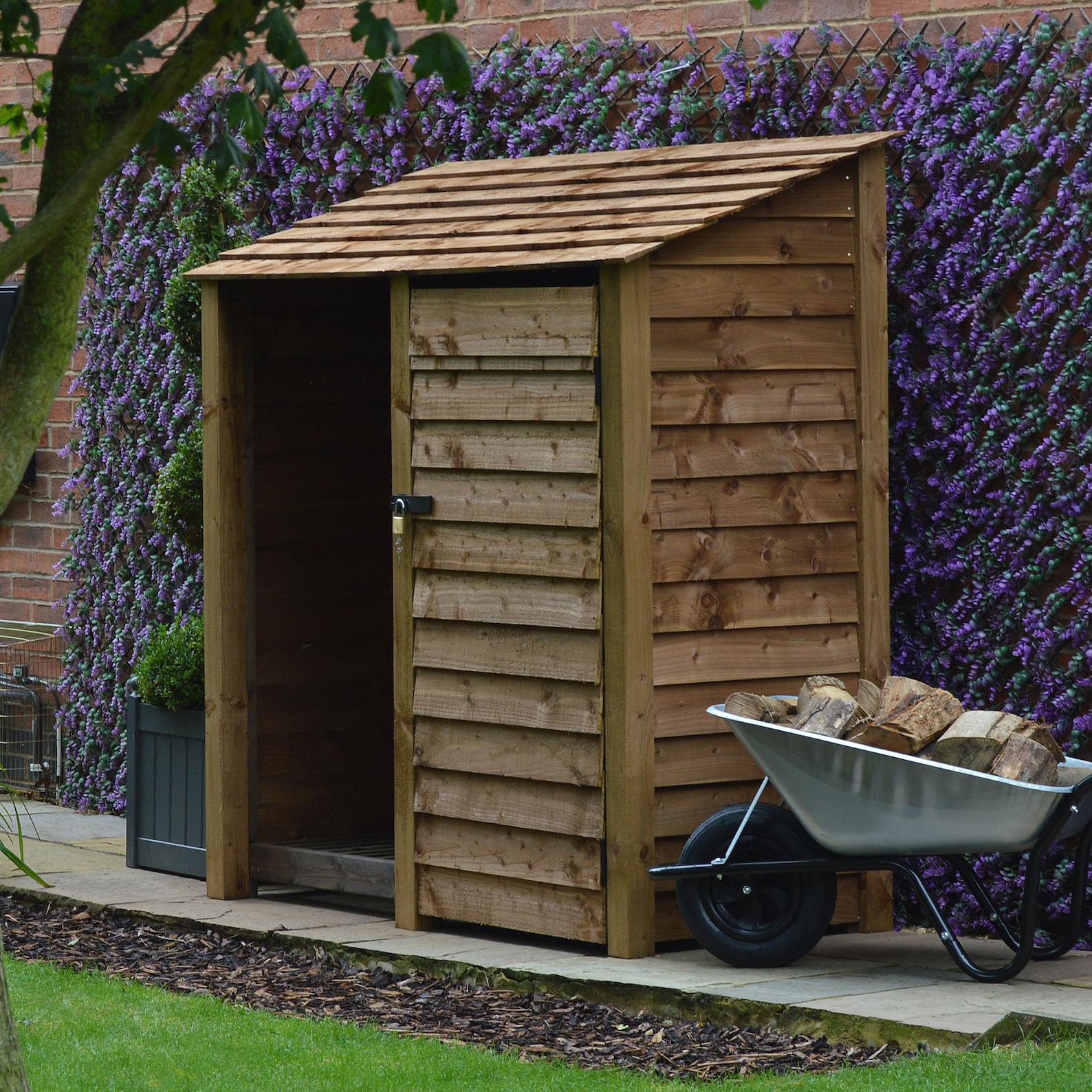 Wooden Garden Tool Storage Box Organiser 6ft Wide Etsy UK