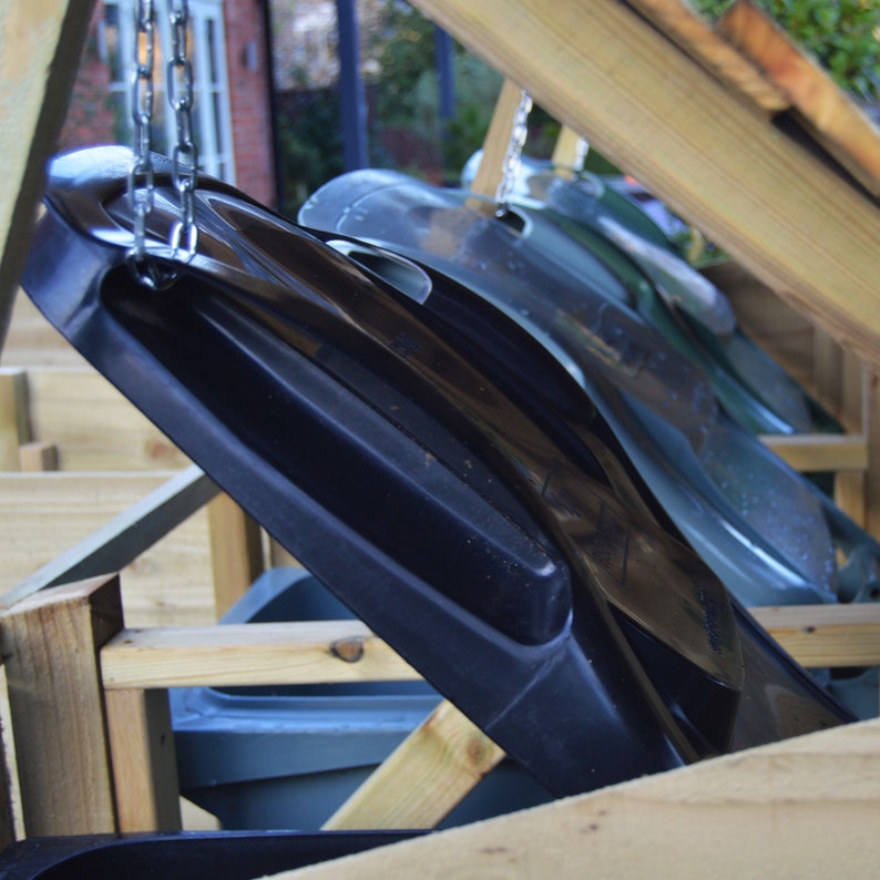 Outdoor Wheelie Bin Storage Triple Etsy UK