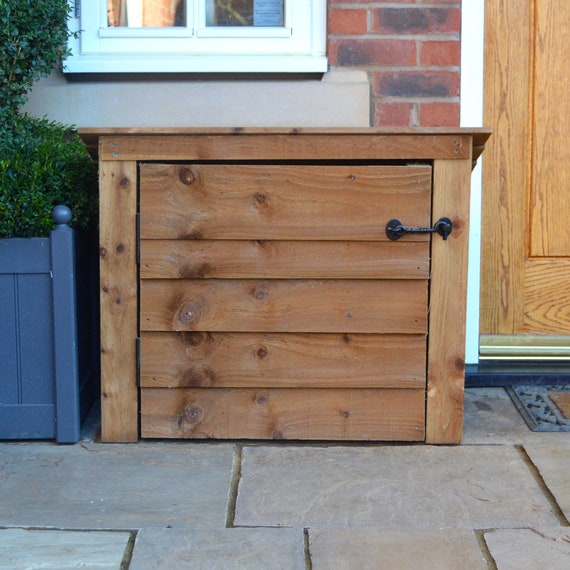 Outdoor Wooden Log Store Langham Minor Design Etsy