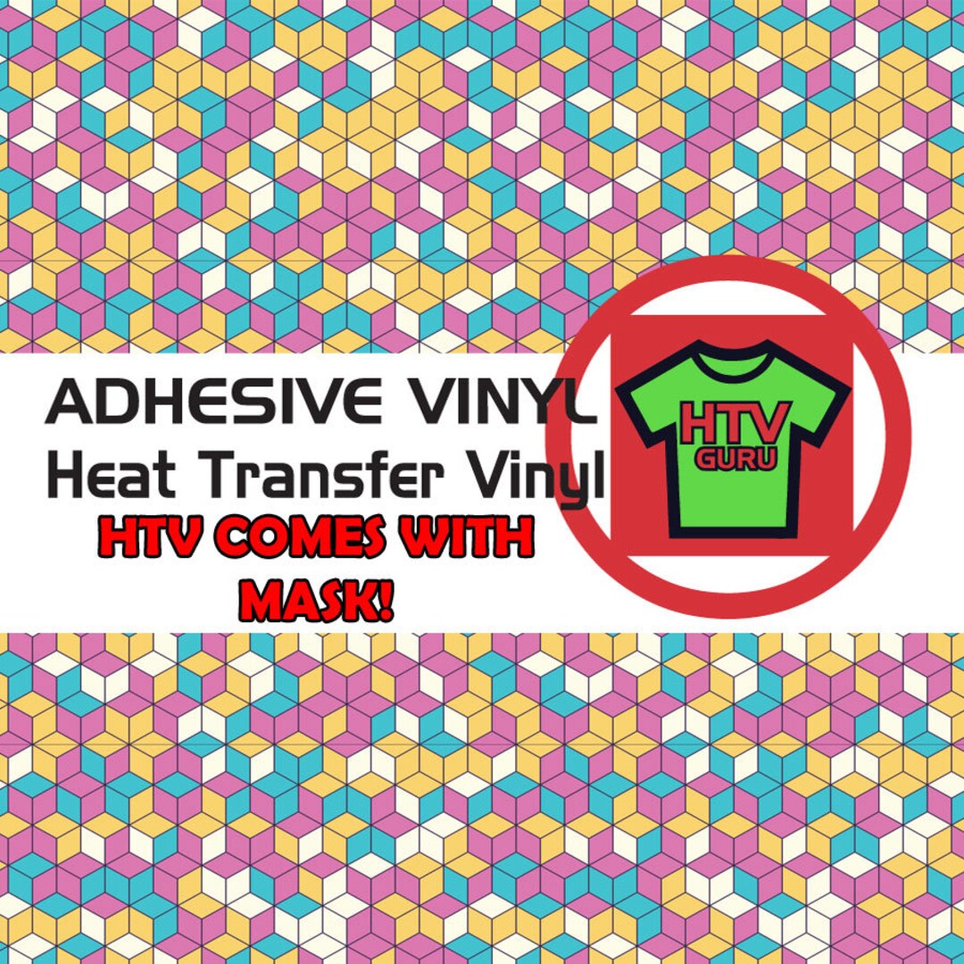 Printed Iron on Heat Transfer Vinyl HTV Outdoor Vinyl Pattern Vinyl ...