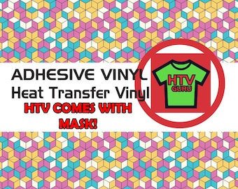 Printed Iron On Heat Transfer Vinyl HTV Outdoor Vinyl Pattern Vinyl Sheets