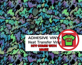 Paint Splatter Vinyl Printed Iron On Heat Transfer Vinyl Patterned Vinyl Printed 651 Vinyl Printed Outdoor Vinyl Printed HTV