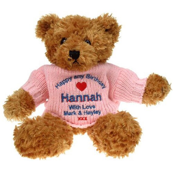 21st birthday teddy bears