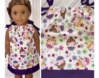 18” Doll Clothes/Ballerina Pillowcase Dress/18" Doll Pillowcase Dress/18 inch Doll Clothes/18 inch Doll Dress/Ballerina
