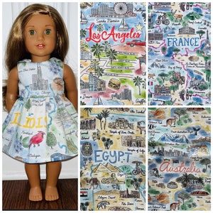18” Doll Clothes/State/Country Doll Dress/18” Doll Dress/18inch Doll Clothes/18inch Doll Dress/USA State Doll Dress