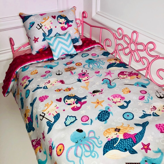 18 doll top bedding set