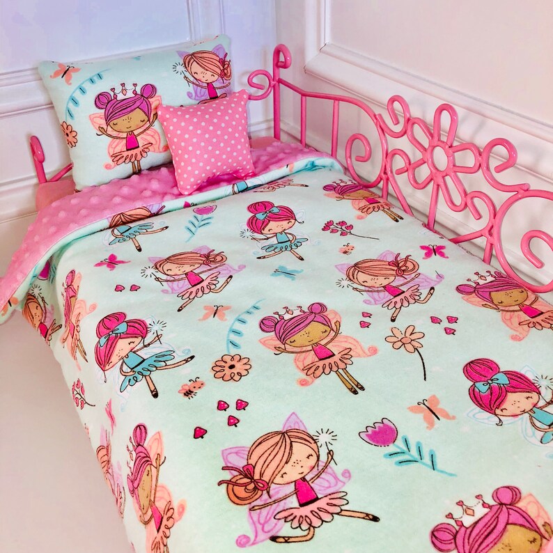 18 Doll Bedding Ballerina Doll Bedding 3pc Doll Bedding Etsy