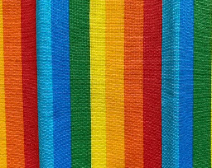 thumbnail image 2 of Fine Fit Men's Colorful Rainbow Pride Striped Print Crew Socks - Retro Casual, Cotton Blend (Size 10-13) 2 of 6